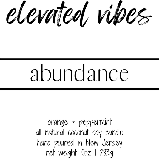 abundance (elevated vibes)